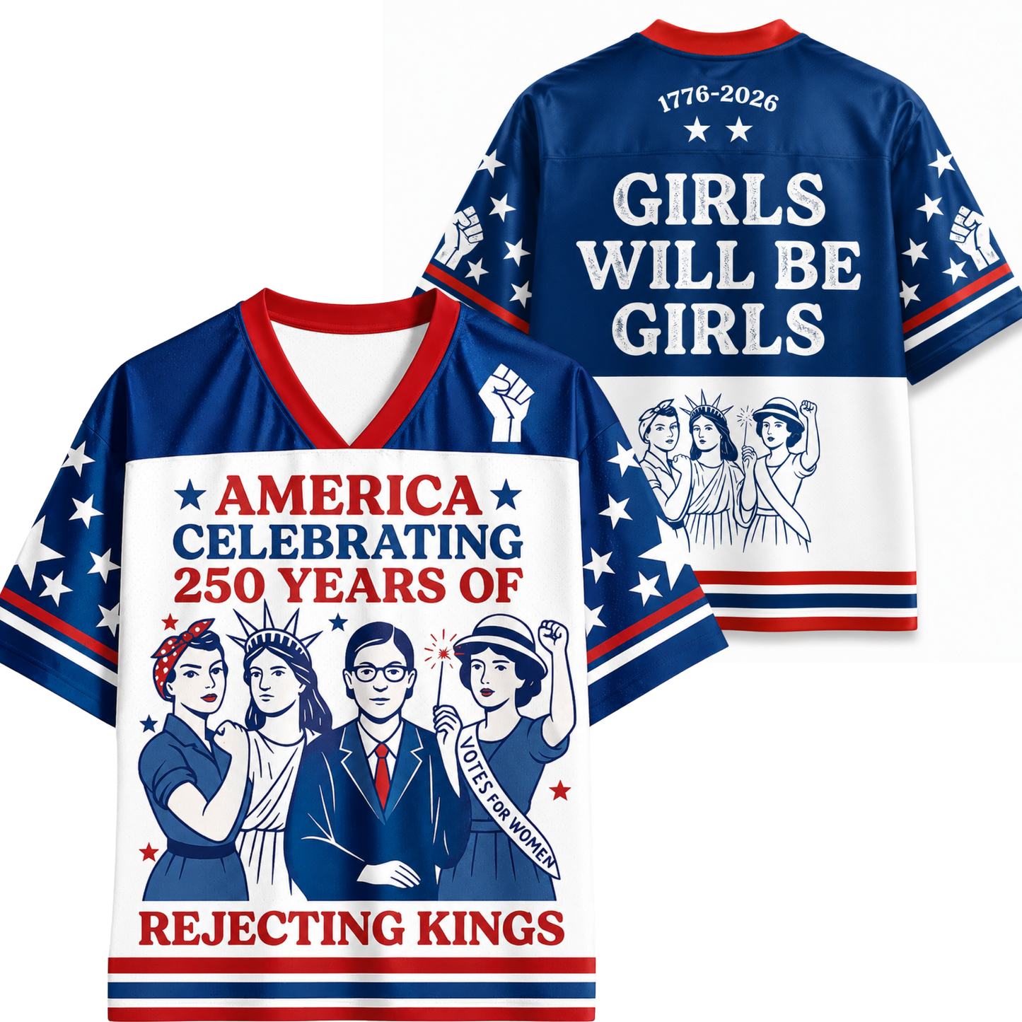 ChaoticClub 2550th Girls Will Be Girls Mesh Jersey