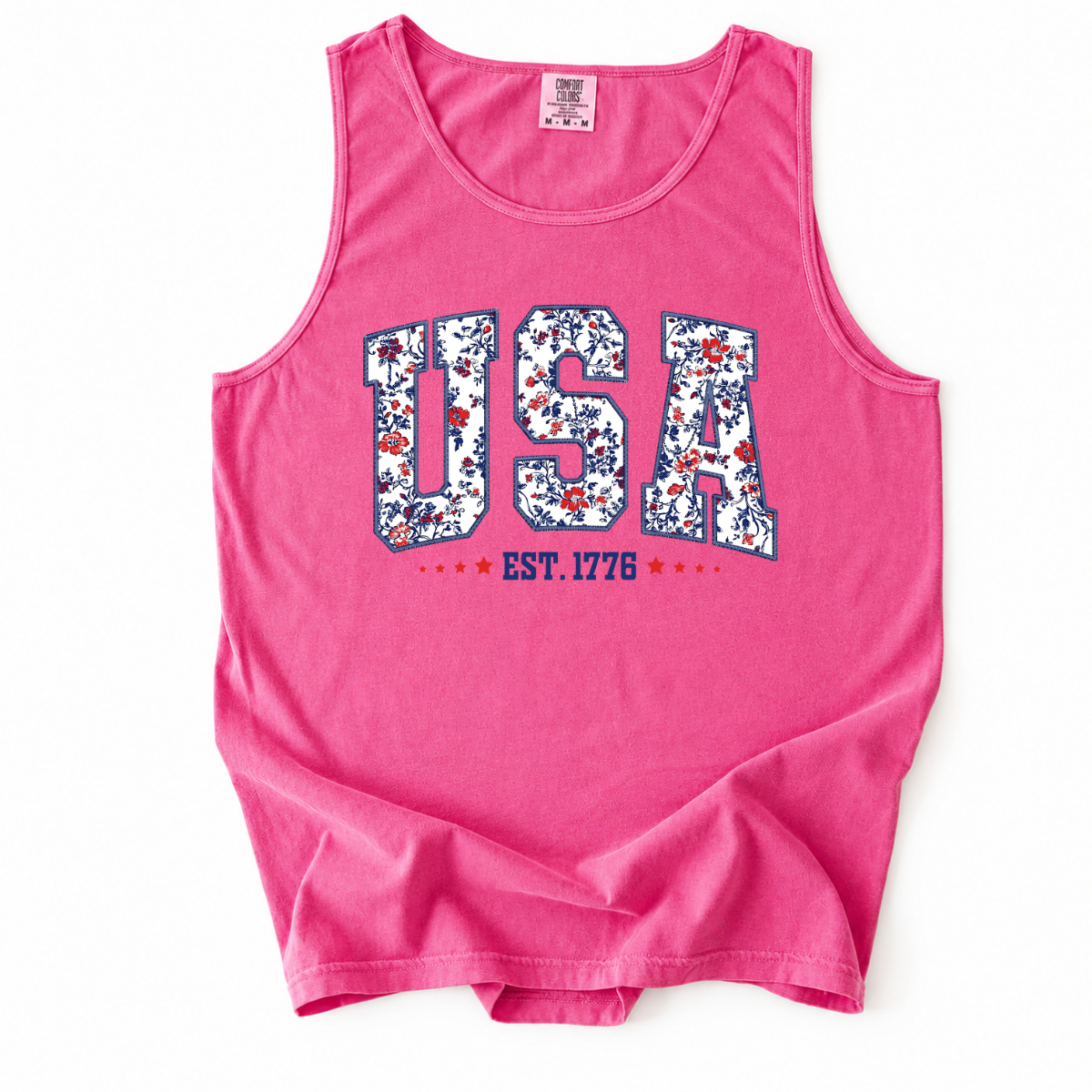 ChaoticClub Flower USA Tank Top