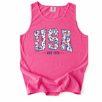 ChaoticClub Flower USA Tank Top