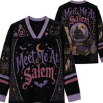 Chaotic Club Meet Me At Salem Halloween Long Sleeve Jersey