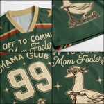 ChaoticClub Off To Commit Mom Foolery Mesh Jersey