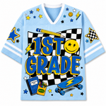 ChaoticClub Cool Skateboard Lightning Smiley Mesh Jersey
