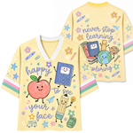 ChaoticClub Happy To See Your Face Back to School Mesh Jersey