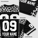 ChaoticClub Off To Watch Soccer Leopard Goose Mesh Jersey