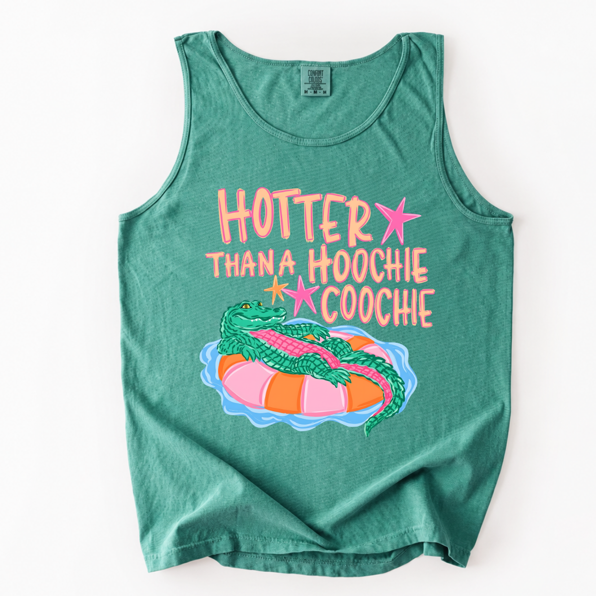 Chaotic Club Hotter Than A Hoochie Coochie Gator Tank Top