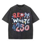 Chaoticclub 250th Coquette Liberty Washed T-Shirt