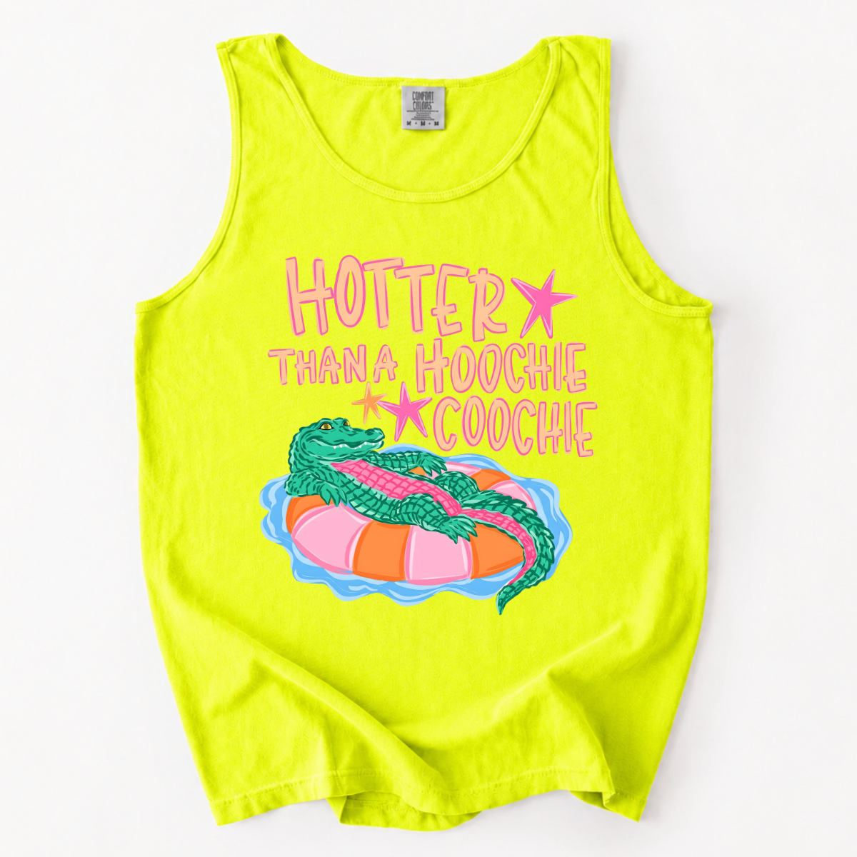 Chaotic Club Hotter Than A Hoochie Coochie Gator Tank Top