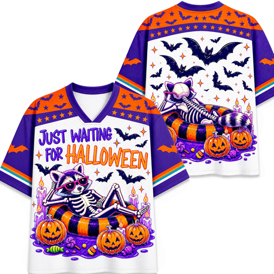 ChaoticClub Summerween Just Waiting For Halloween Mesh Jersey
