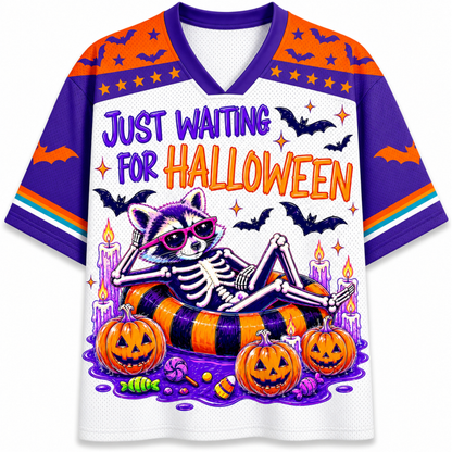 ChaoticClub Summerween Just Waiting For Halloween Mesh Jersey