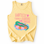 Chaotic Club Hotter Than A Hoochie Coochie Gator Tank Top