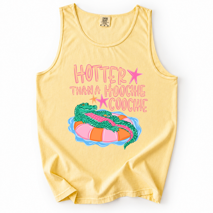 Chaotic Club Hotter Than A Hoochie Coochie Gator Tank Top