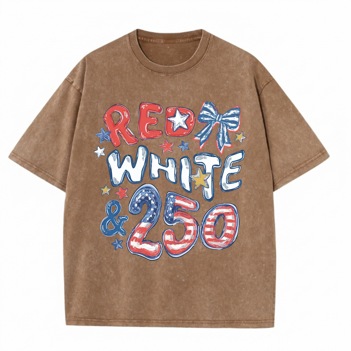 Chaoticclub 250th Coquette Liberty Washed T-Shirt