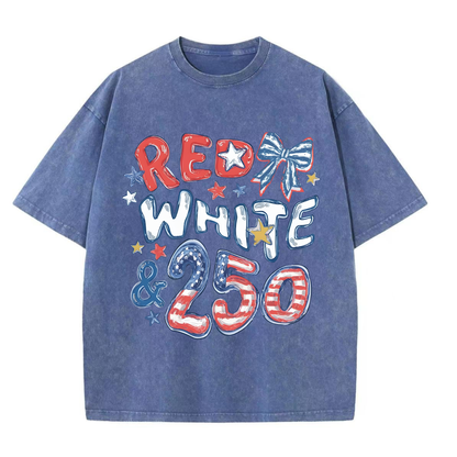 Chaoticclub 250th Coquette Liberty Washed T-Shirt