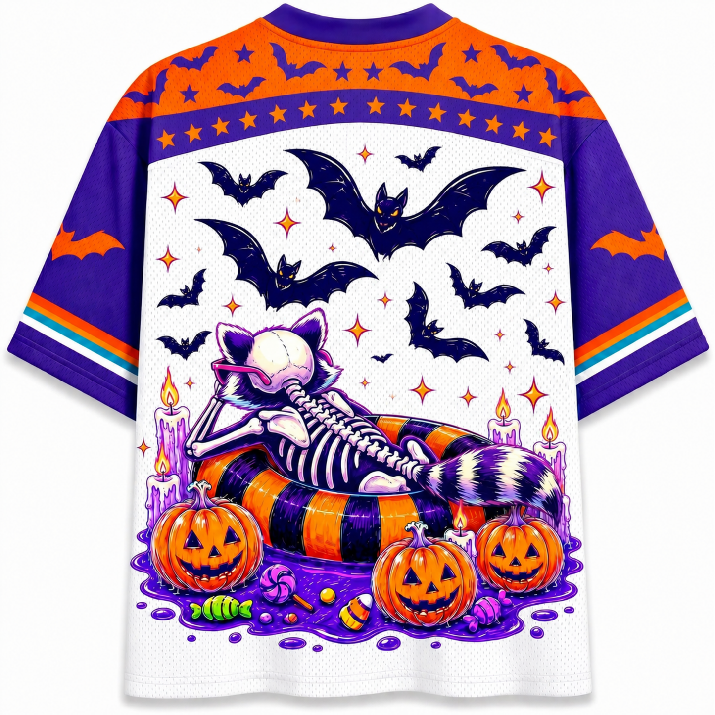 ChaoticClub Summerween Just Waiting For Halloween Mesh Jersey