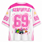 Chaotic Club Off To Kerfuffle Pink Mesh Jersey