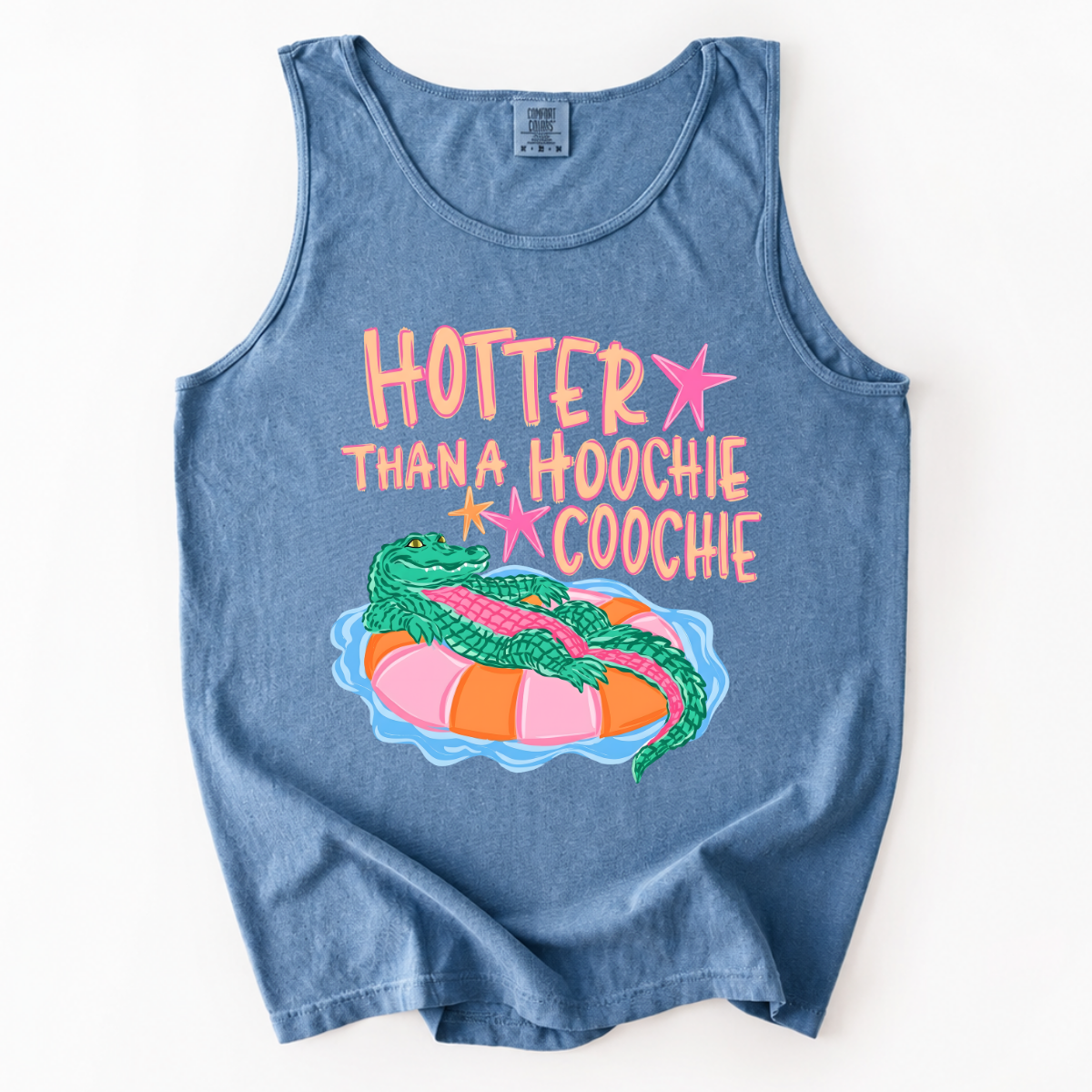 Chaotic Club Hotter Than A Hoochie Coochie Gator Tank Top