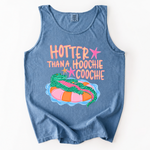Chaotic Club Hotter Than A Hoochie Coochie Gator Tank Top
