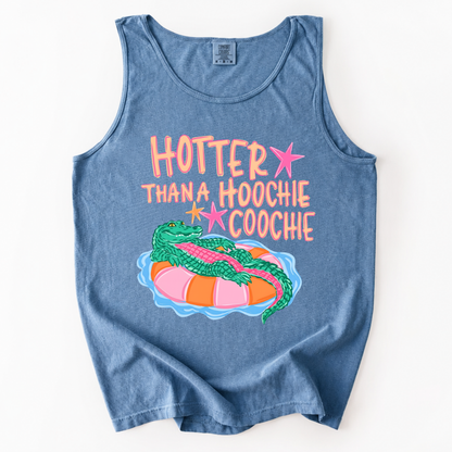 Chaotic Club Hotter Than A Hoochie Coochie Gator Tank Top