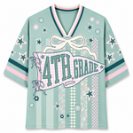 ChaoticClub Striped Grade Level Team Teacher Mesh Jersey