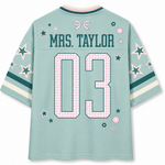 ChaoticClub Striped Grade Level Team Teacher Mesh Jersey