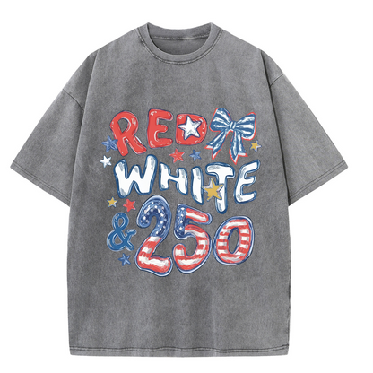 Chaoticclub 250th Coquette Liberty Washed T-Shirt