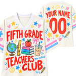 Chaotic Club Retro Level Grade Classroom Doodles Mesh Jersey