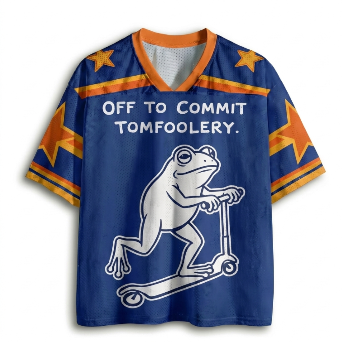 ChaoticClub Off To Commit Tomfoolery Frog Mesh Jersey