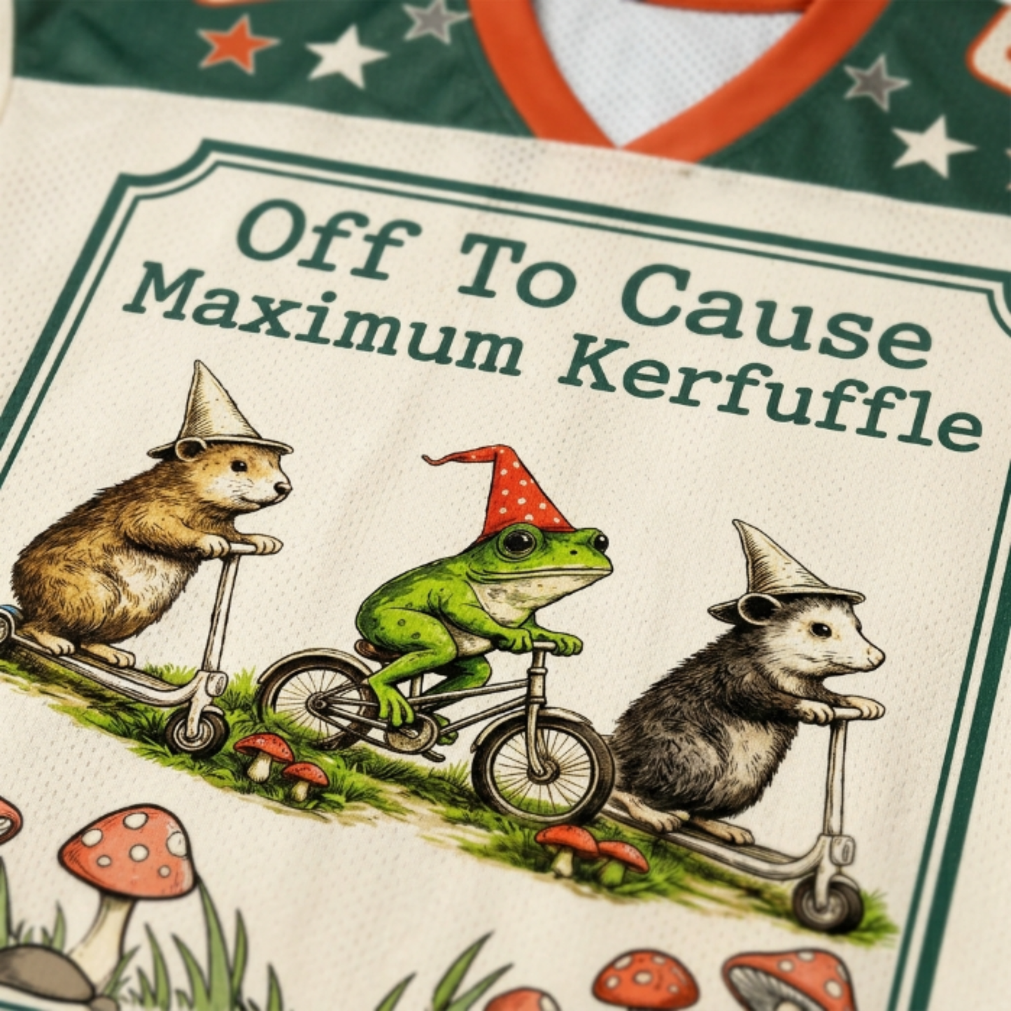ChaoticClub Off To Cause Maximum Kerfuffle Mesh Jersey