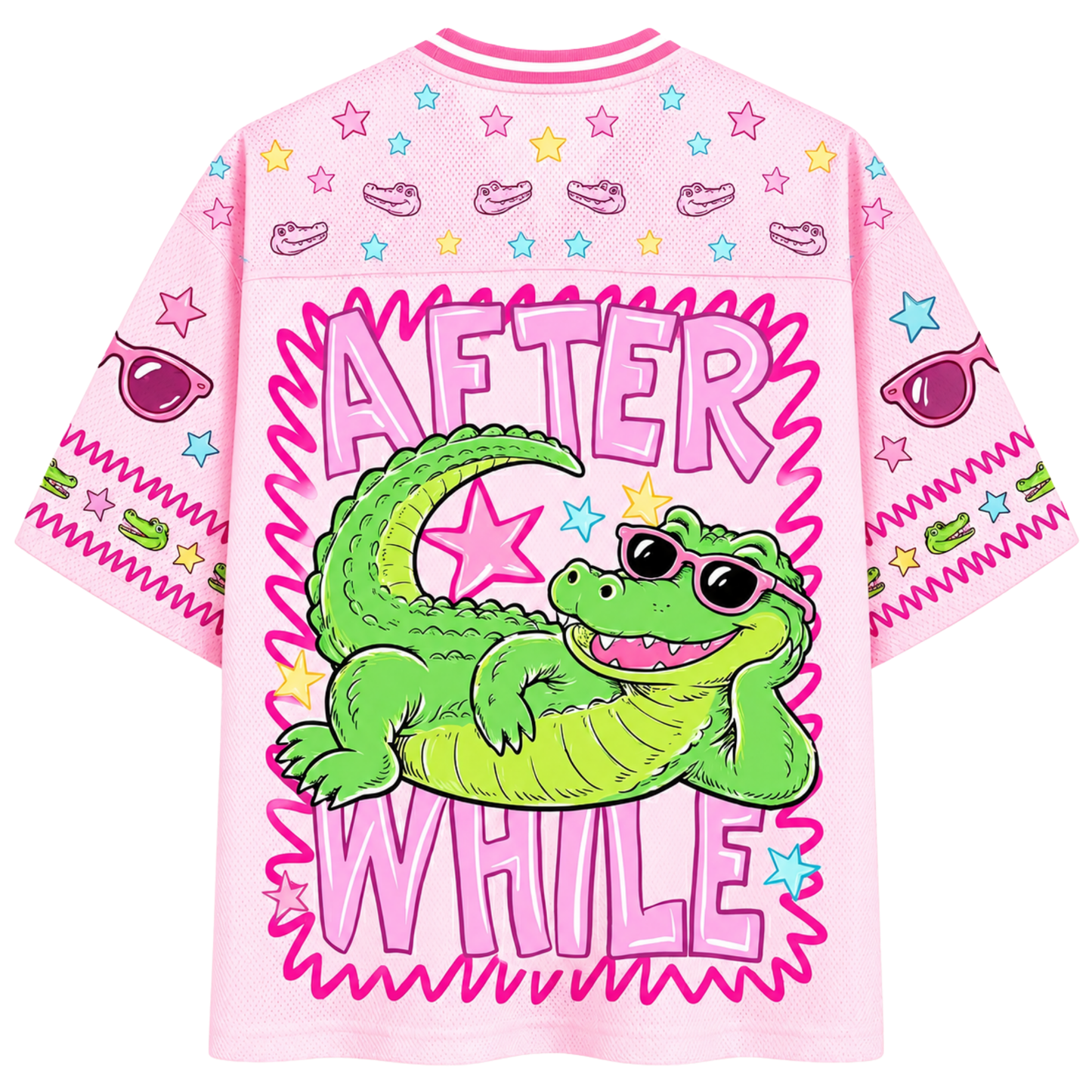ChaoticClub Later After While Crocodile Mesh Jersey