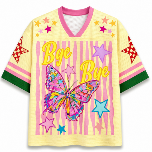 ChaoticClub Bye Bye Butterfly Summer Mesh Jersey