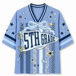 ChaoticClub Striped Grade Level Team Teacher Mesh Jersey