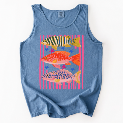 ChaoticClub Preppy Fish Tank Top