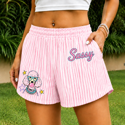 ChaoticClub Summer Striped Summer Dog Shorts