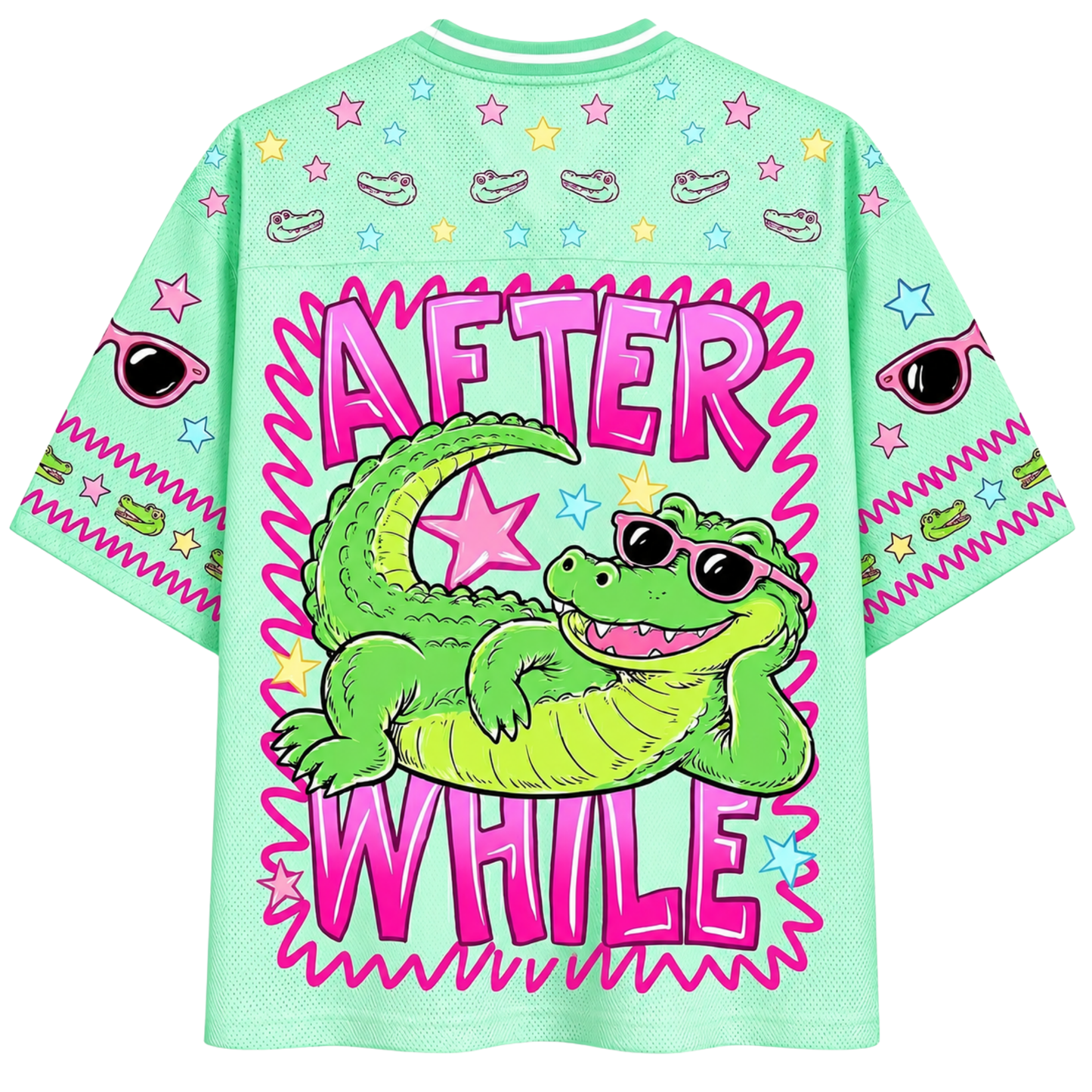 ChaoticClub Later After While Crocodile Mesh Jersey