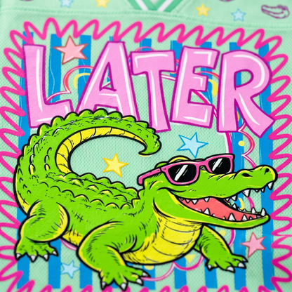 ChaoticClub Later After While Crocodile Mesh Jersey
