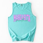 ChaoticClub Margarita Weather Distressed Tank Top