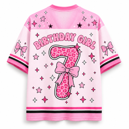 Chaotic Club I Was 6 Now I’m 7 Meme Birthday Mesh Jersey
