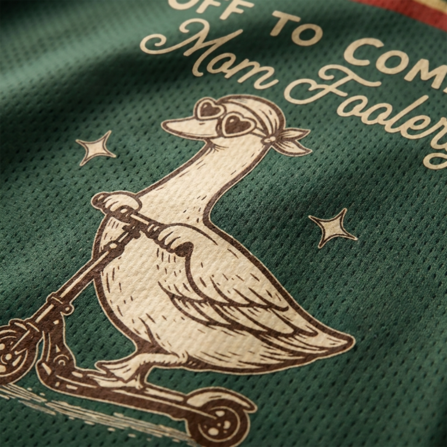 ChaoticClub Off To Commit Mom Foolery Mesh Jersey