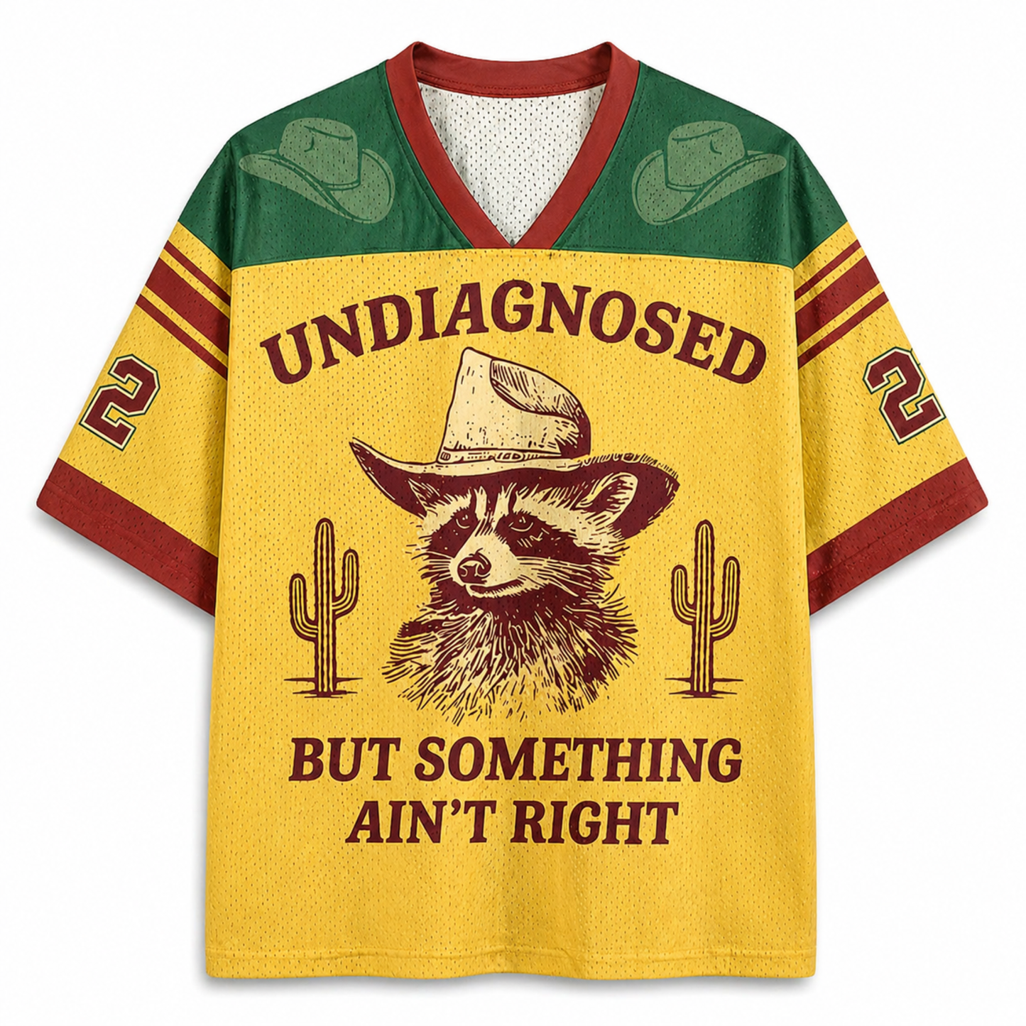 ChaoticClub Undiagnosed Raccoon Mesh Jersey