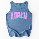 ChaoticClub Margarita Weather Distressed Tank Top