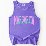 ChaoticClub Margarita Weather Distressed Tank Top