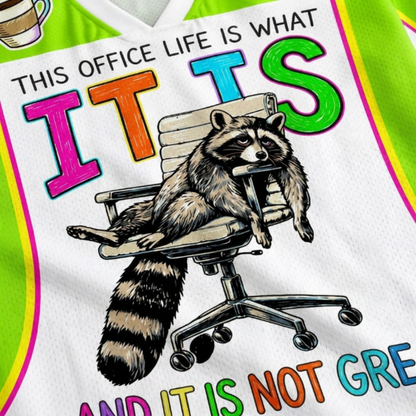 ChaoticClub Office Life Mesh Jersey