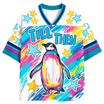 ChaoticClub Till Then Penguin Crayon Mesh Jersey