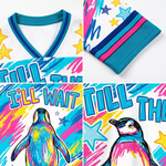 ChaoticClub Till Then Penguin Crayon Mesh Jersey