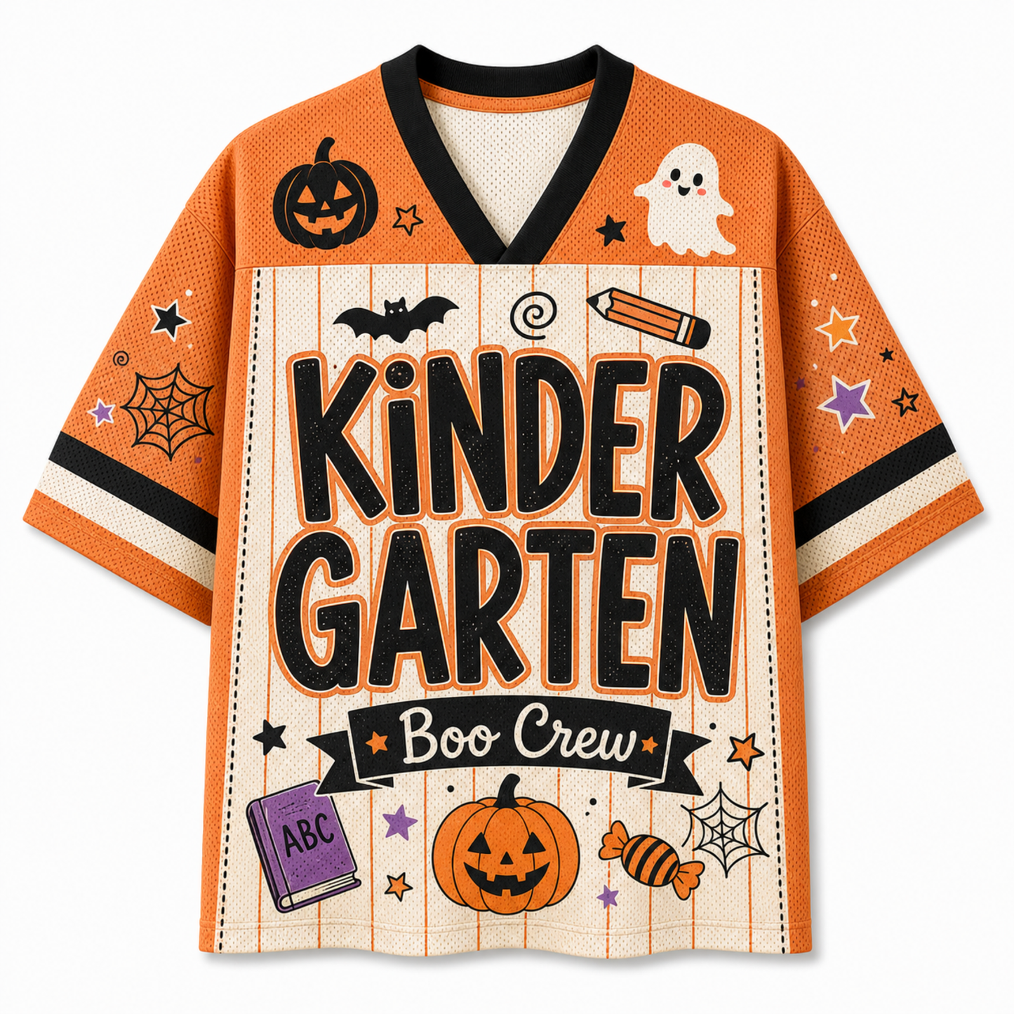 Chaotic Club Halloween Teacher School Spirit Teacher Mesh Jersey