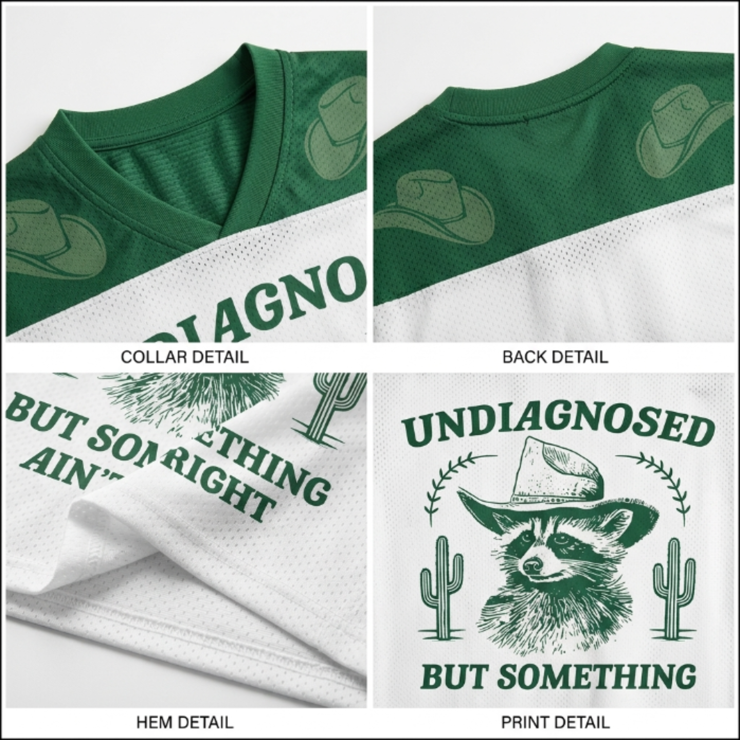 ChaoticClub Undiagnosed Raccoon Mesh Jersey