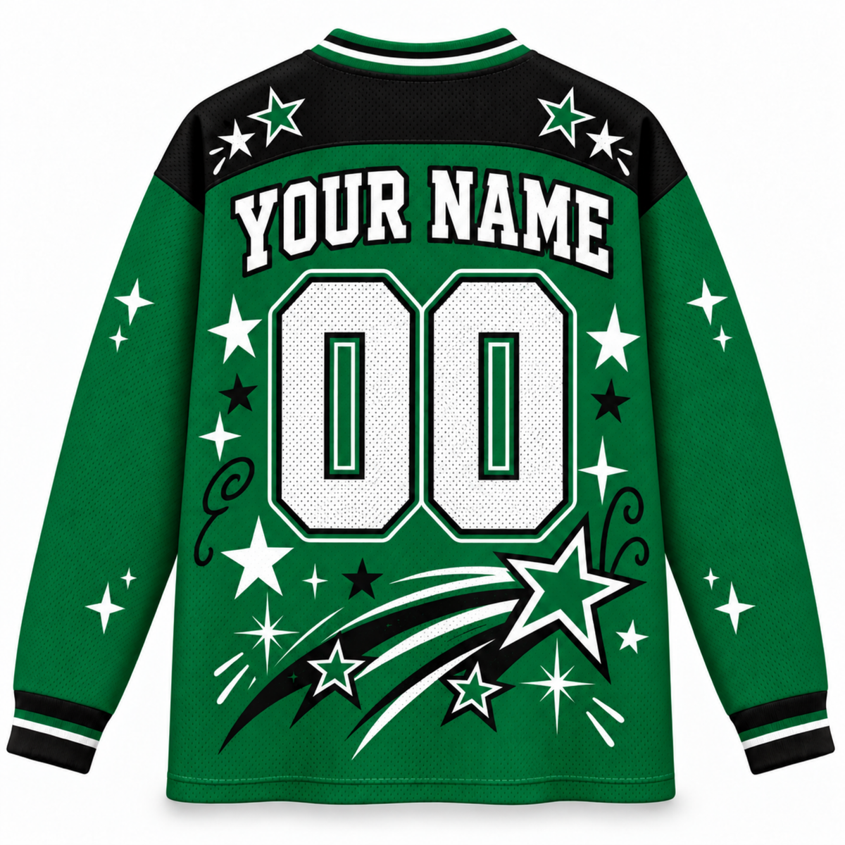 Chaotic Club Cool Mascot Game Day Long Sleeve Jersey