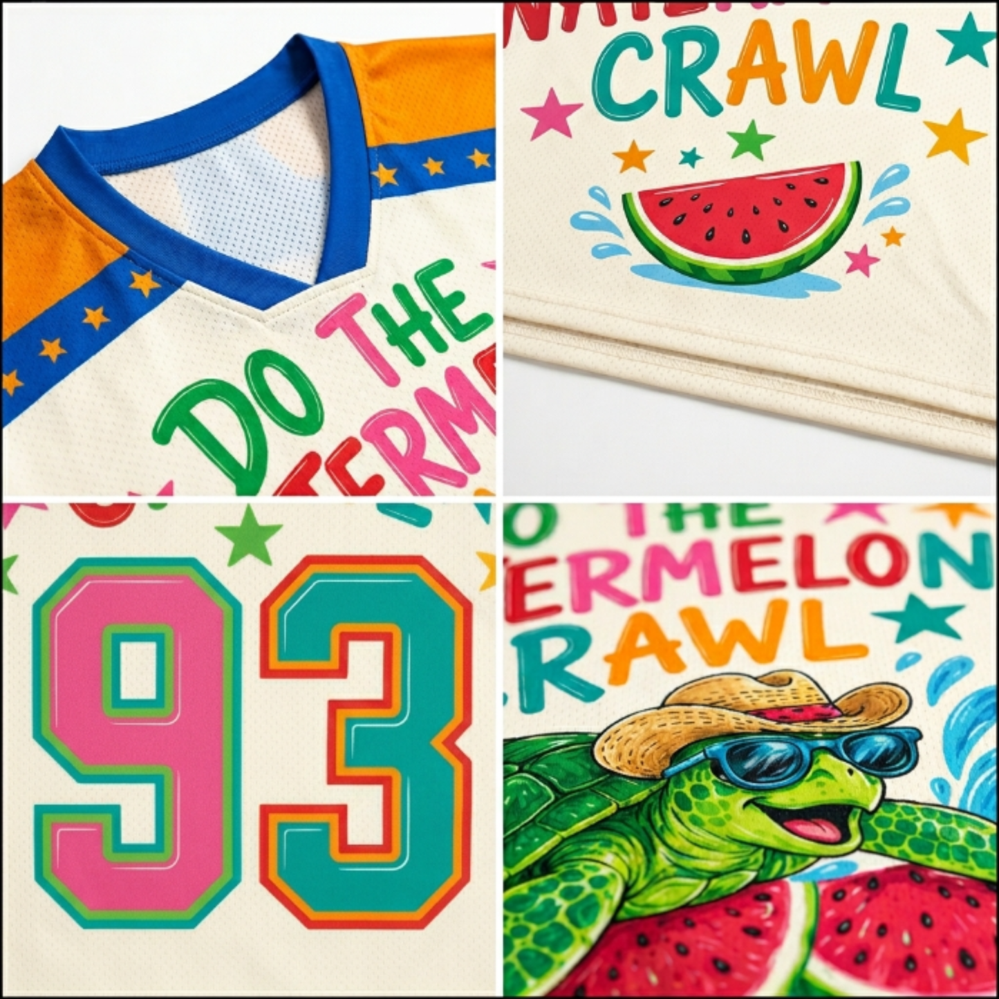 ChaoticClub Do The Watermelon Crawl Mesh Jersey