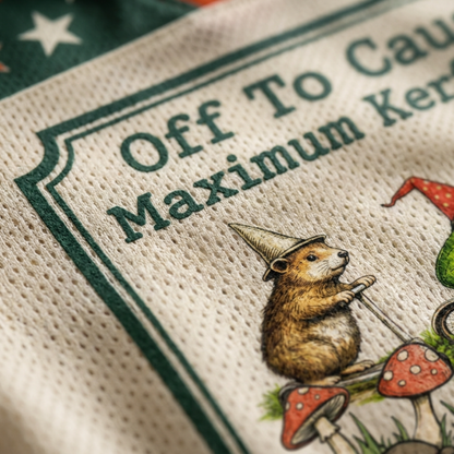 ChaoticClub Off To Cause Maximum Kerfuffle Mesh Jersey