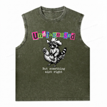 ChaoticClub Undiagnosed Racoon Chicken Wash Tanktop